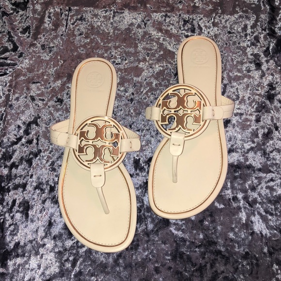 Tory Burch Shoes - Tory Burch metal Miller sandal